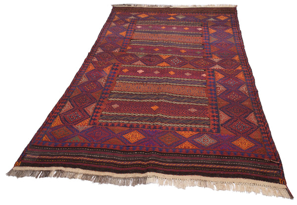 Tappeti kilim di grandi dimensioni, tappeto geometrico, 124.5 x 75, tappeto  Kilim, tappeto kilim turco sbiadito vintage, tappeto ad area, tappeto  kelim, tappeto vintage, tappeto boho, -  Italia