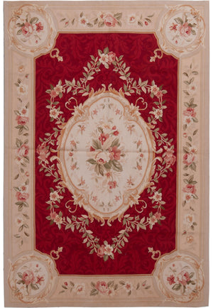 Tappeto Aubusson 123x186